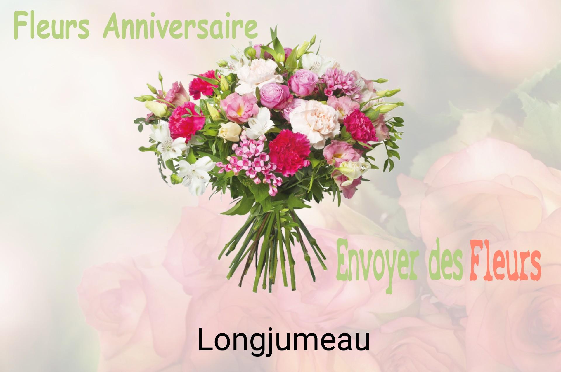 Bouquet de fleurs d’anniversaire livré à Longjumeau