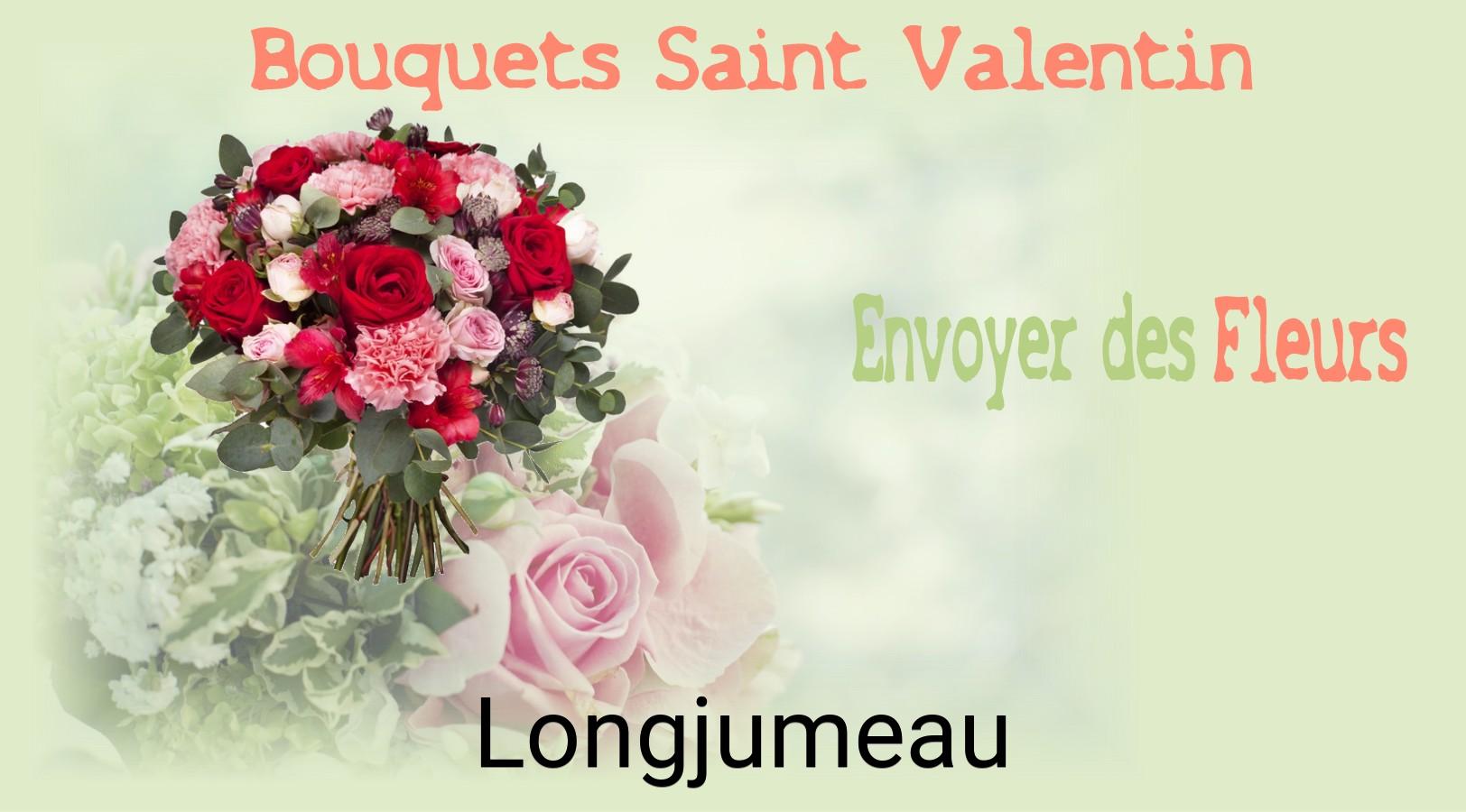 Roses de Saint-Valentin livrées à Longjumeau